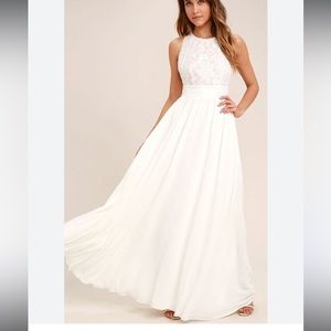 Lulus Forever and Always Maxi Dress